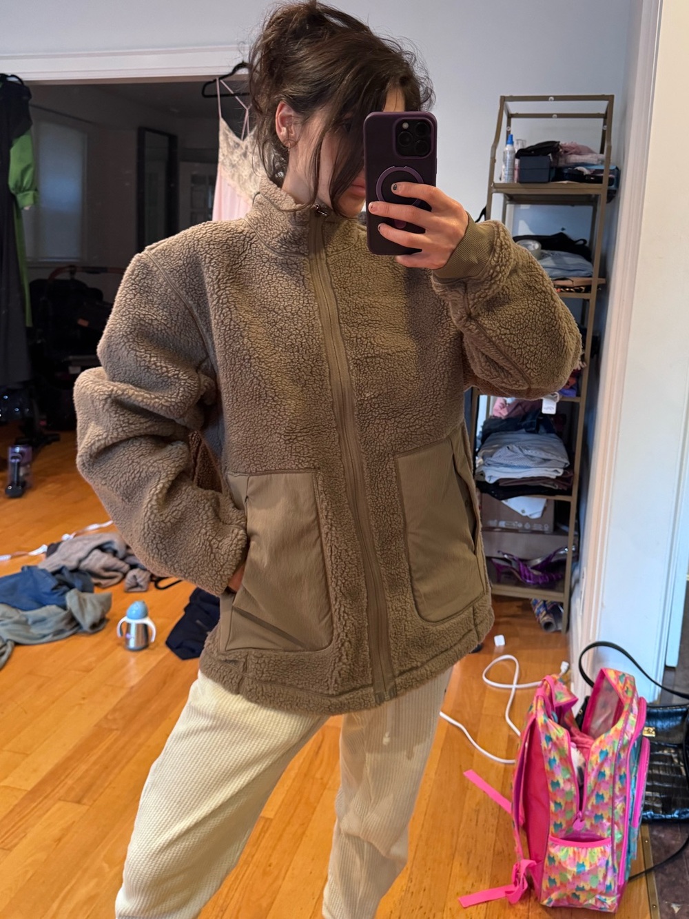 Lululemon $198 High Pile Fleece Full-Zip Jacket